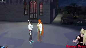 Hinata Consoles Sad Kakashi After Training, Leading to Wild Sex