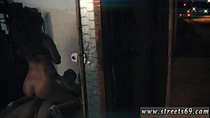 Male slave eats leftover cum at house soiree.