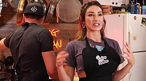 christiana cinn talks about her bikini bar job