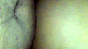 Thick ebony milf with big ass bent over for sloppy backshots in doggystyle