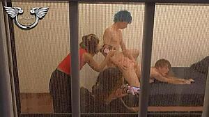 Backstage Recording At Mansão Himeros: Cuckold Delivers Girlfriend