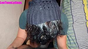 leo's interracial series black man gives cum to latino twink