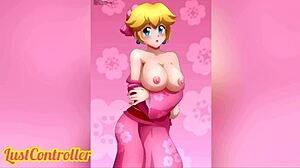 princess peach in super mario ultimate compilation with kissing scenes