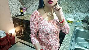 Indian Girl Enjoys Xmas with Desi Pussy Action