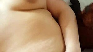 Hey, wanna see my ex-girlfriend's natural tits get a facial?