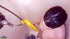 man sneaks into bathroom to record bbw teen bating in shower