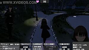 is celeka exposing herself in that naked coat outside?