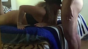 Curvy Blonde Wife Bent Over, Screwed By Another Guy