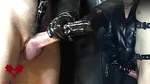 Warden milks my cock while I stay still