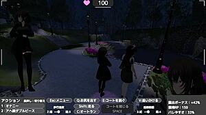 is celeka exposing herself in that naked coat outside?