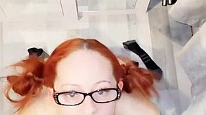 kitty loves sucking long dick and tasting cum!