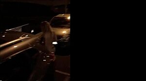 Sexy milf flashes outdoors in public nude snaps