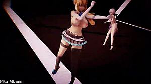 mmd r18 adorable girls dancing to luvoratorrrrry