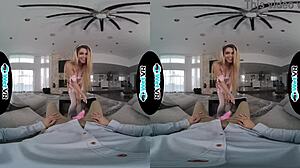 Latina Maid Experiences Her First VR Porn with a Huge Cock