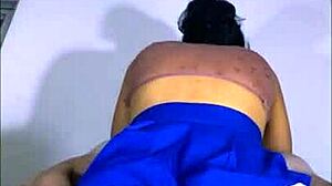 Petite Latina student cheats with boyfriend in tight college apartment romp