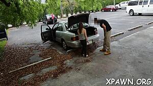 Watch these amateurs compete in hardcore fucking and sucking