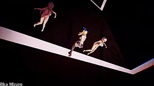 mmd r18 adorable girls dancing to luvoratorrrrry