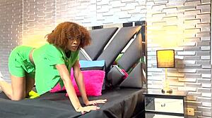 Latina Thinks About Fingering Pussy While Cleaning