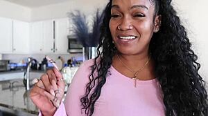 she whispers shhh as you cum with her, watching her ass get fucked doggystyle