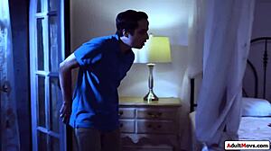 Boyfriend Sneaks In To Fuck Girlfriend On Birthday!