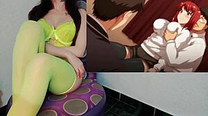 i'm the teacher showing how to fuck students in hentai with wet pussies