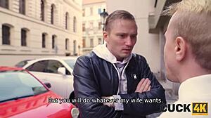 ugh, my wife likes it rough, can't beleive i'm watchin this cuck stuff...