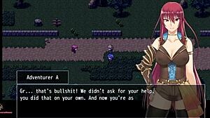 Fallen makina part 1 with seductive mature redhead in hentai