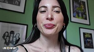 hey, wanna try pegging with lou nesbit and lia louise?