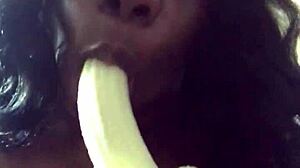 Dicksucking Banana Sexfeene Black Mama Milf Ebony