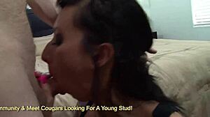 Wow! Lily Lane Backs Big Booty Up on Hard Dick!