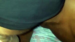 kamilly campos gets blowjob from hot muscular black guy