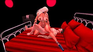 Den of Sin - Stifler in Cartoon with Blonde