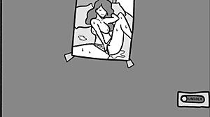 Hot Cheating Milf Janitor Teaches Shy Boy Sex in Public Washroom with Passion