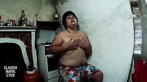 I light the kitchen stove with my hot cock, fucking my partner hard 😏