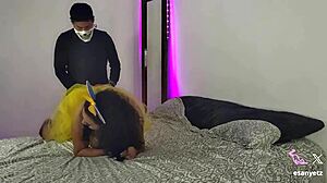 Mi Cuñada Craves Halloween Party for Wild Pussy Licking Action