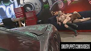 Blondes love dick - shawna lenee sucks and fucks till he cums on her ass 😍