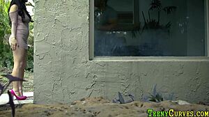 Teenager Gets Oral And Doggy Style Action