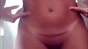 Big Booty Latina Isabella Strips Naked in Hot Video