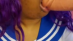 Ssbbw Sailor Scout Sucking Your Cock Eagerly