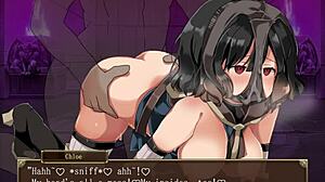 Ah Chloe'un karanlık seks ve oyuncak zevki!