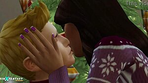 Winter Holiday - Liberty Lee - The Sims 4