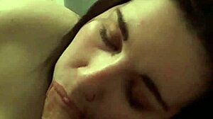 my big tits babe gags on my monster cock before i give her a huge cum facial