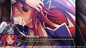 In the game, pirate booty gets bukkake