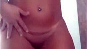 Big Booty Latina Isabella Strips Naked in Hot Video