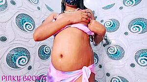 Hot Indian Couple Shower Sex!