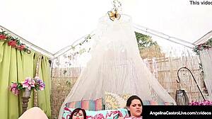 Angelina Castro Intensely Fingers Big Ass BBW Tits