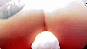 The big ass gets pounded hard by a monster cock in intense assfucking.