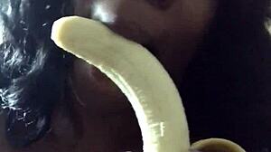 Dicksucking Banana Sexfeene Black Mama Milf Ebony