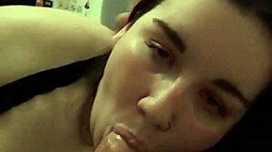 my big tits babe gags on my monster cock before i give her a huge cum facial