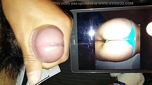 another cum tribute on big ass! 💦